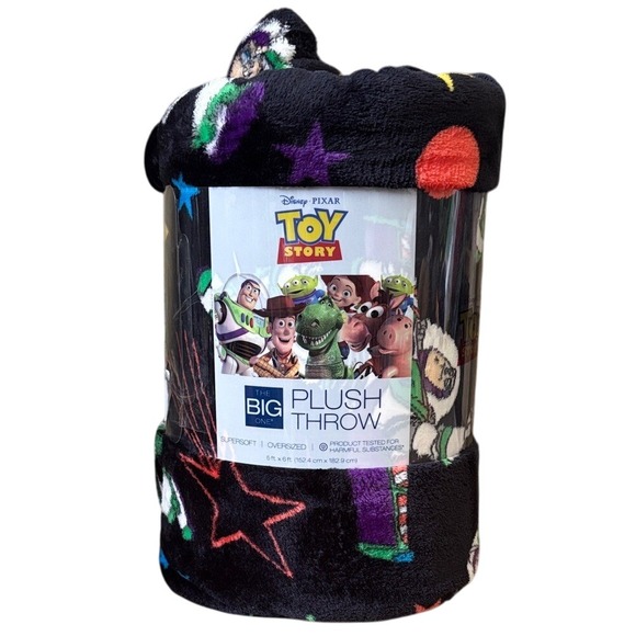 Disney | Bedding | New Disney Pixar Toy Story Plush Throw Blanket The ...
